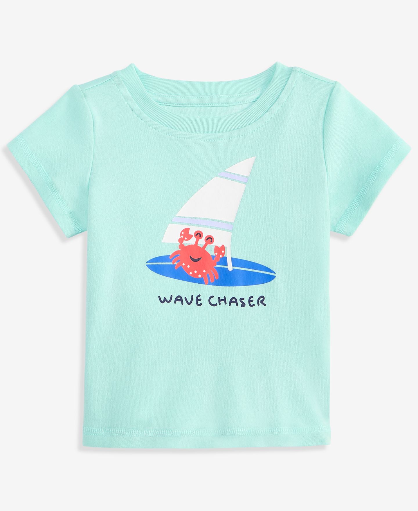 Футболка First Impressions Mix & Match Wave-Chaser Graphic T-Shirt для мальчиков-малышей — фото 1