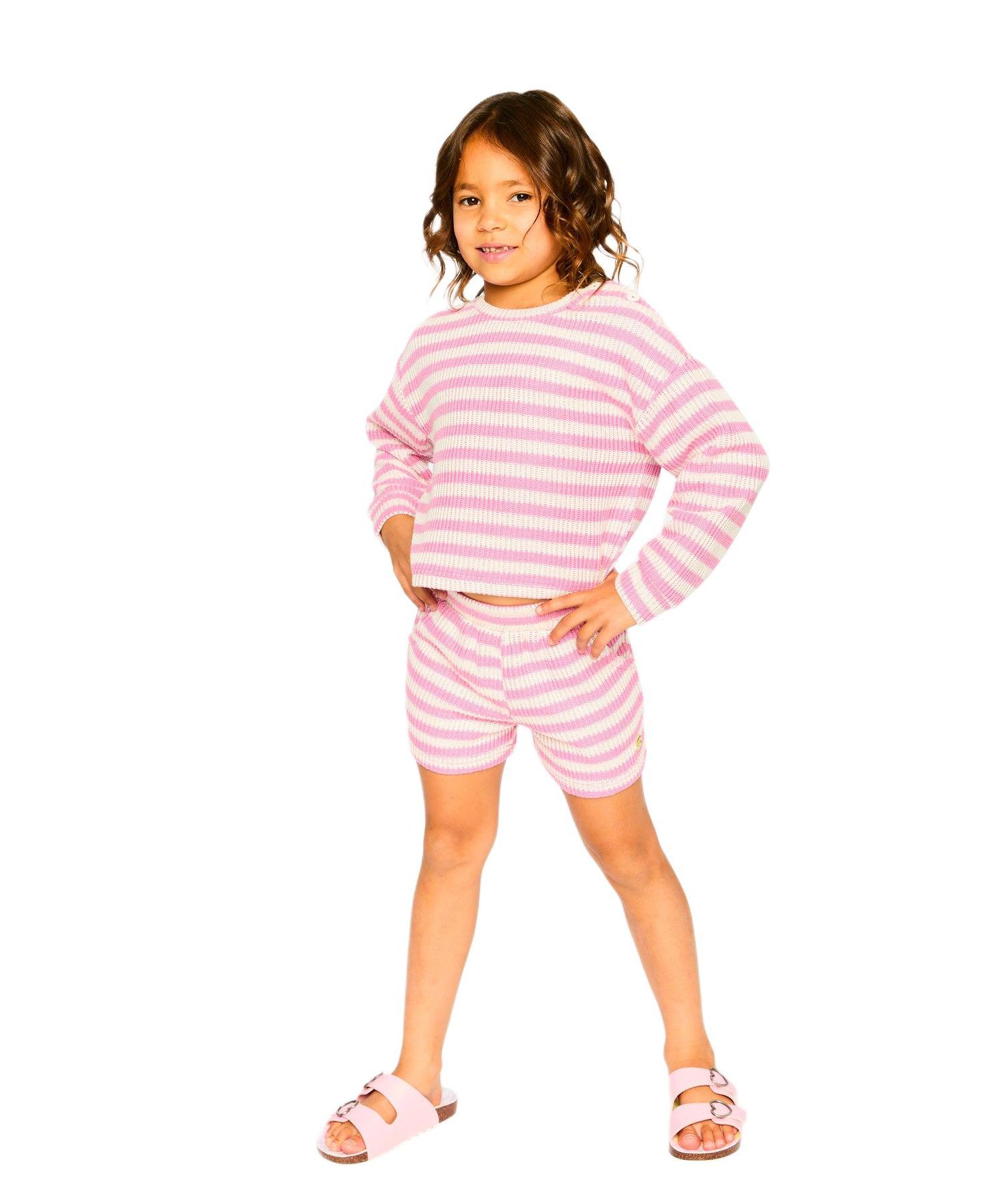 Big Girls Striped Shorts