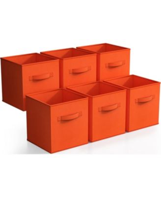 Foldable Storage Cubes with Handle- for Organizing Home, Shelves, Nursery, Playroom