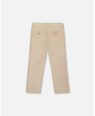 Toddler Boys Classic Pants Beige - Toddle