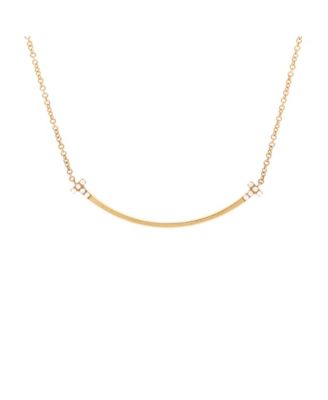 T Smile Pendant Necklace