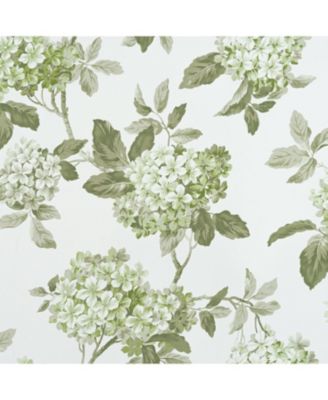 100% Polyester 200 GSM Hydrangea Printed Blackout Grommet Curtain Panel 54" x 90"
