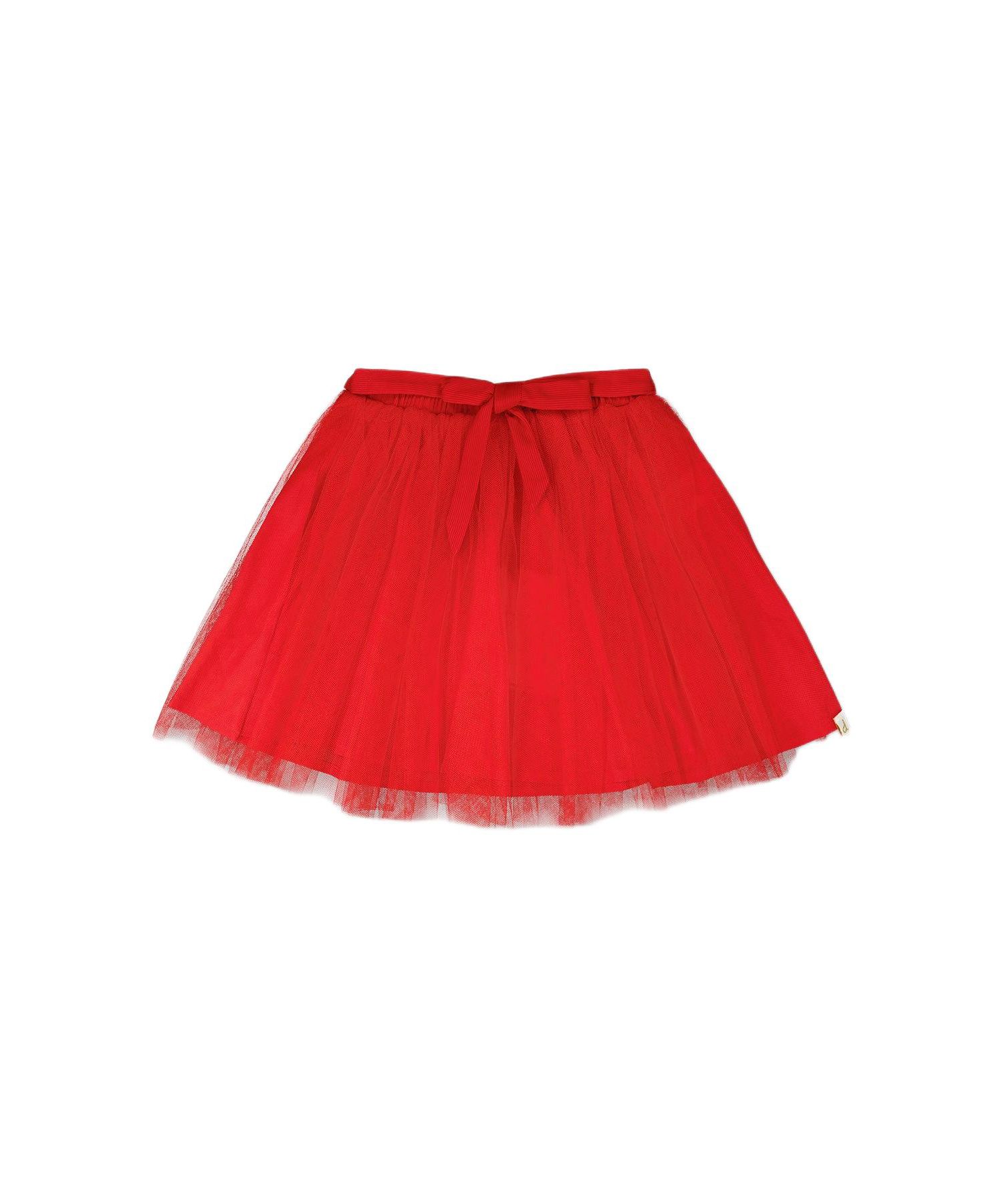 Big Girls Mesh and Eyelet Skirt.