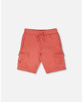 Baby Boys French Terry Shorts Brick