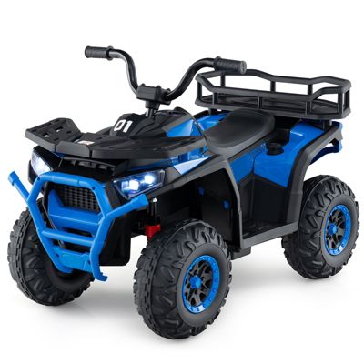 Kids 24V Electric ATV Quad Ride-On with Realistic Sounds
