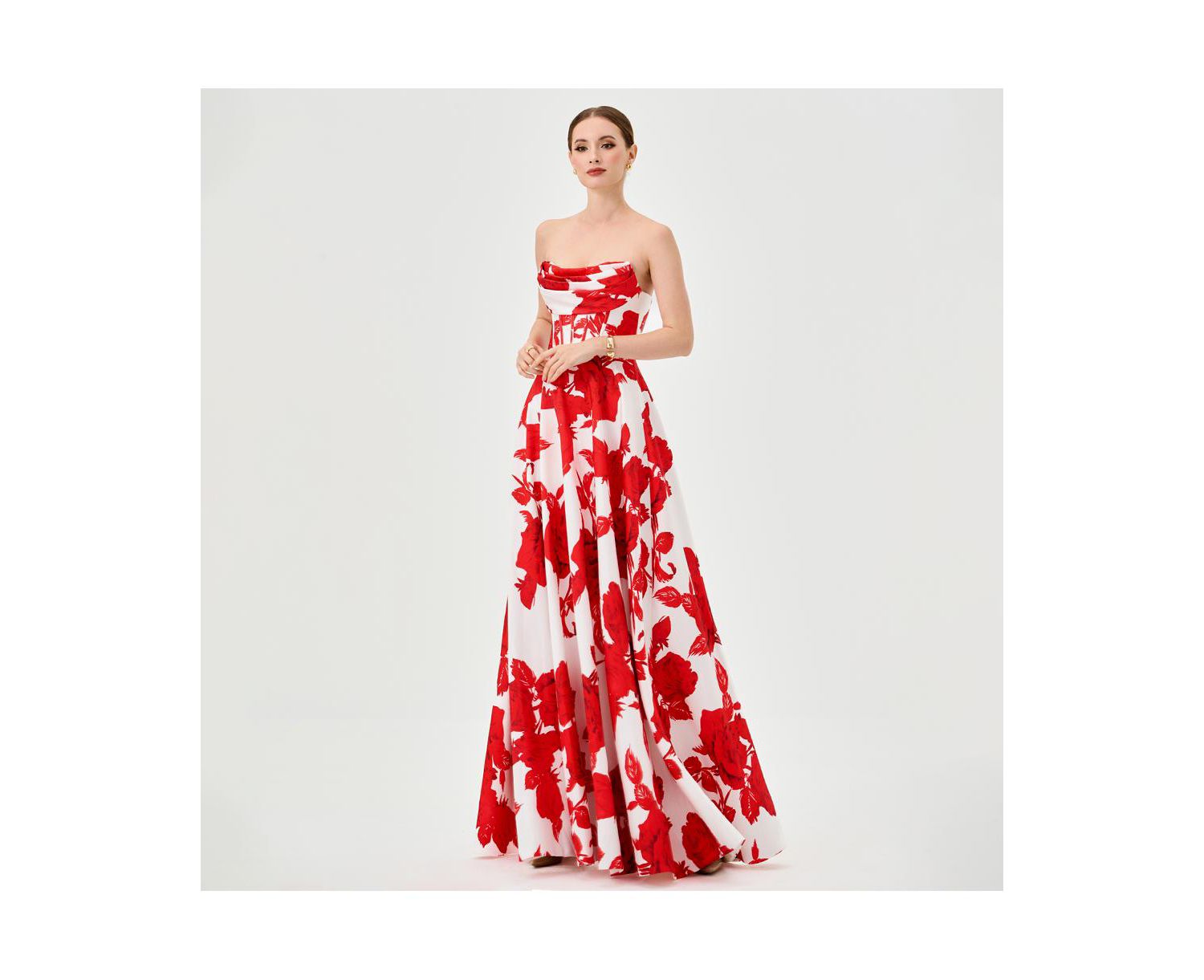 Women's Virginia Corset Strapless Gown