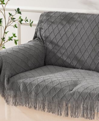 Texture Triple Zig-Zag Lightweight Throw, 50" x 60"