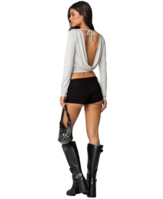 Women's Kristy Open Cowl Back Top