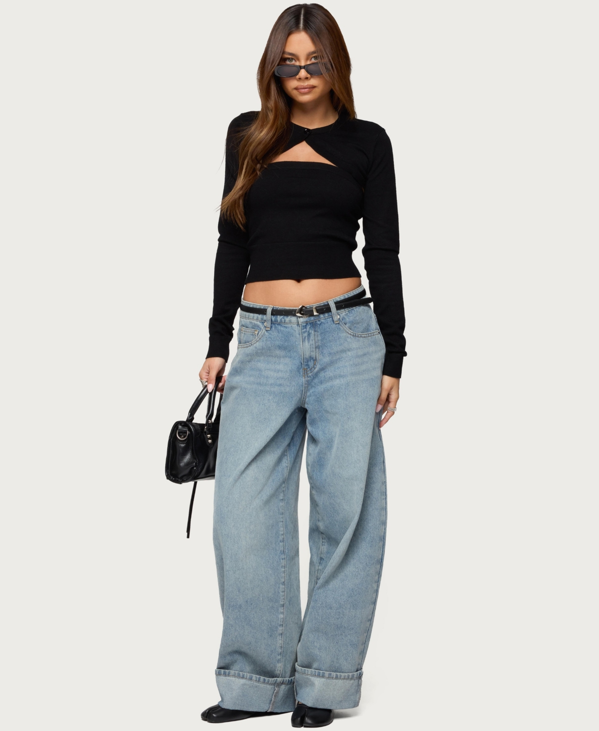 Edikted Women's Knit Two Piece Shrug & Tube Top