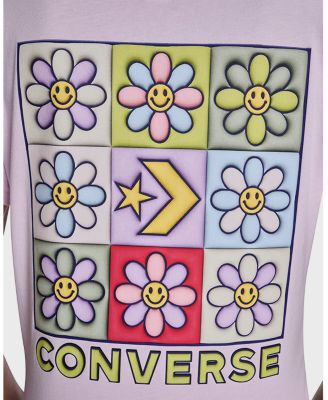 Women's Flower Grid T-Shirt