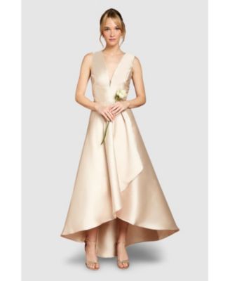 Women's Plunge Waterfall Maxi Dress