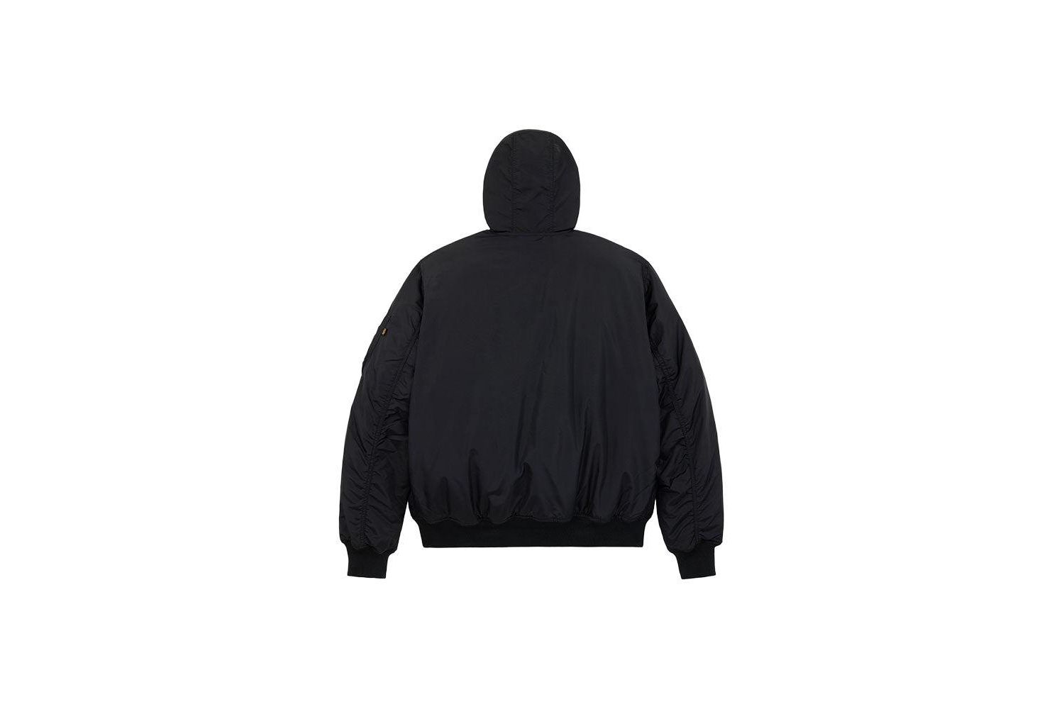 Men's Ma-1 Hooded Oxford Flight Jacket