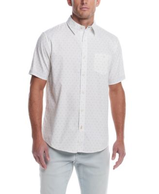 Men's Short-Sleeve Cotton Poplin Shirt