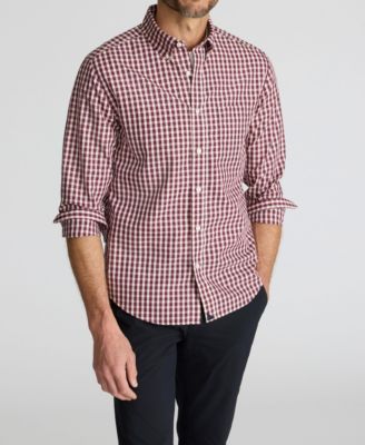 Men's Regular Fit Wrinkle-Free Marchand Button Up Shirt