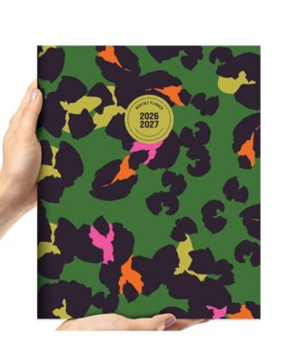 July 2026 - June 2027 Lucky Leopard Large Monthly Planner