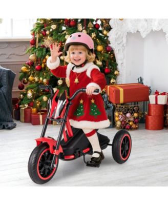 Toddler 3-Wheel Tricycle Bike with Pedals for Forward and Reverse