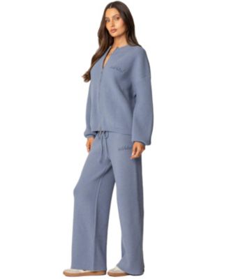 Women's Kris Ribbed Knit Zip Up Sweater