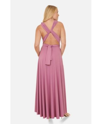 Women's Jersey Stretch Multiway Maxi Dress