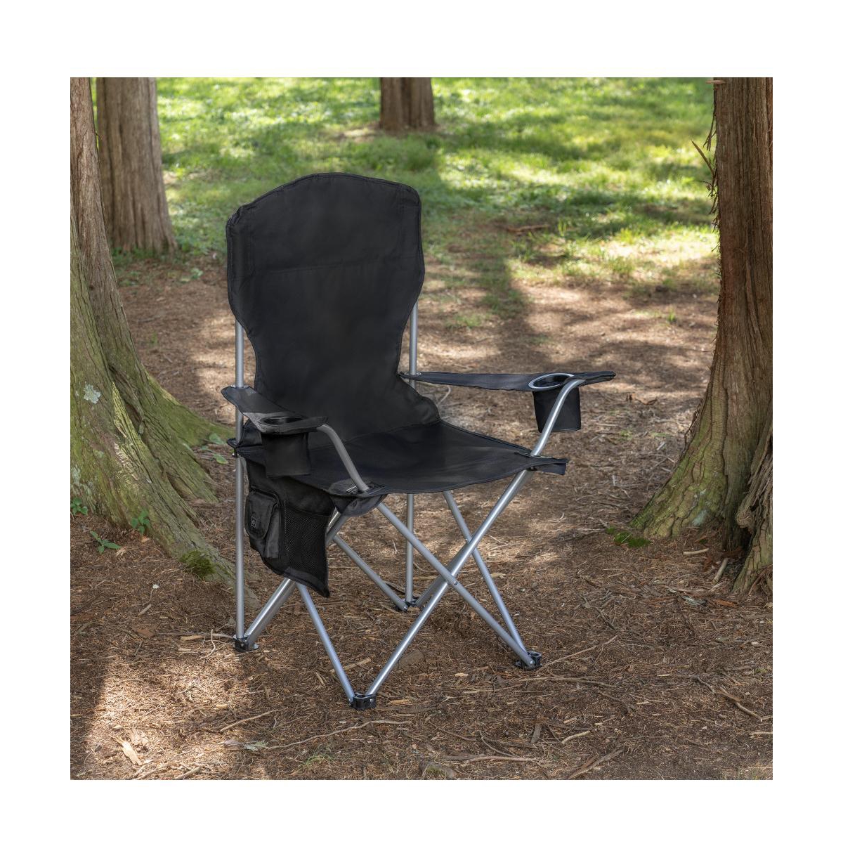 Camp & Go Heated Deluxe Quad Chair