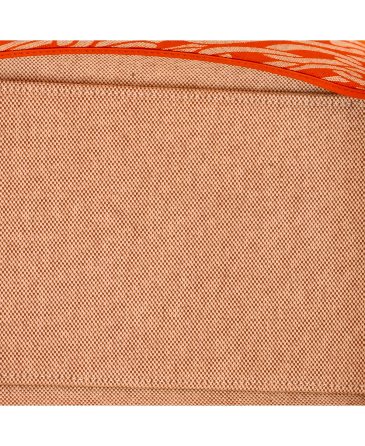 Pre-Owned HERMES 25 Sac Steeple Tote Printed Toile with Leather