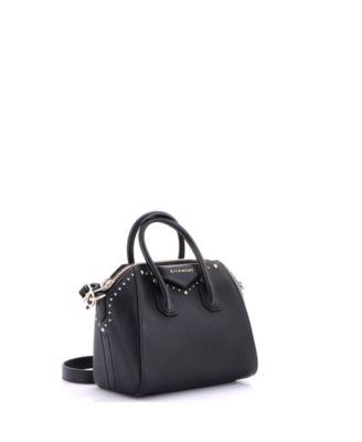 Mini Antigona Bag Studded Leather
