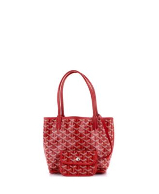 Mini Anjou Reversible Tote Coated Canvas