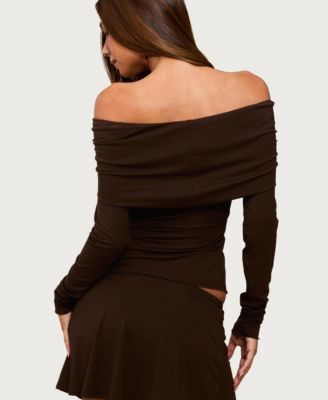 Women's Habiba Foldover Off Shoulder Top