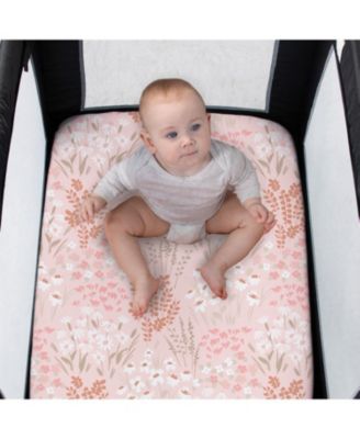 Whimsical Floral 3-Pack Fitted Playard Sheets