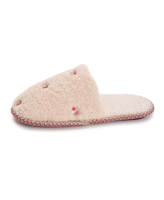 Women's Novelty Punch Needle Scuff Slipper