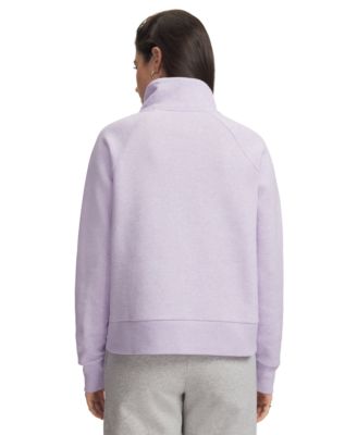 Women's Rival Fleece Long-Sleeve Half Zip Sweatshirt