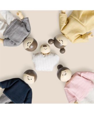 Wooden Dollhouse Dolls