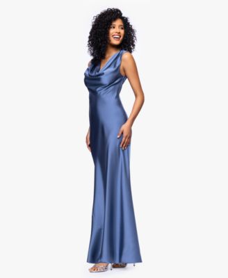 Women's Cowl Neck Ball Gown