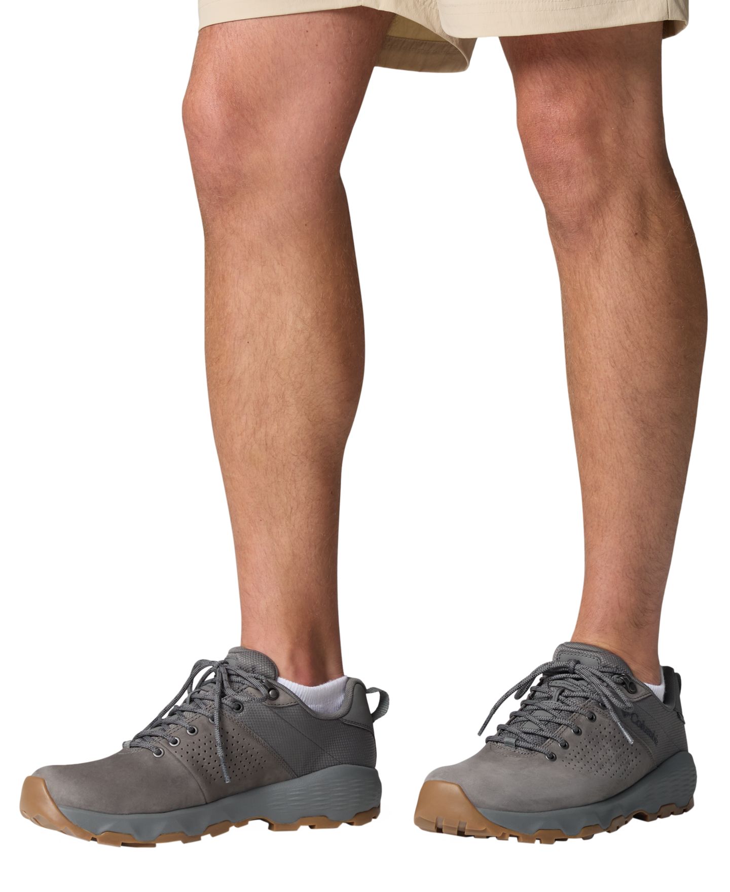 Мужские кроссовки Columbia Newton Nimble Leather, цвет: Угольный — фото 9
