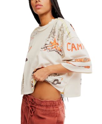 Women's Mountain View Crew Neck Graphic T-Shirt