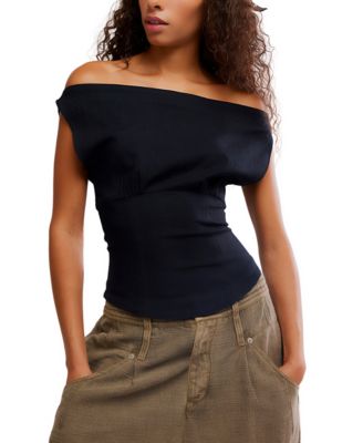 Women's Sleeveless Off-The-Shoulder Harper Top