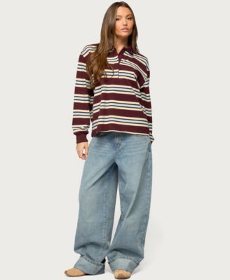 Women's Renya Striped Rugby Shirt