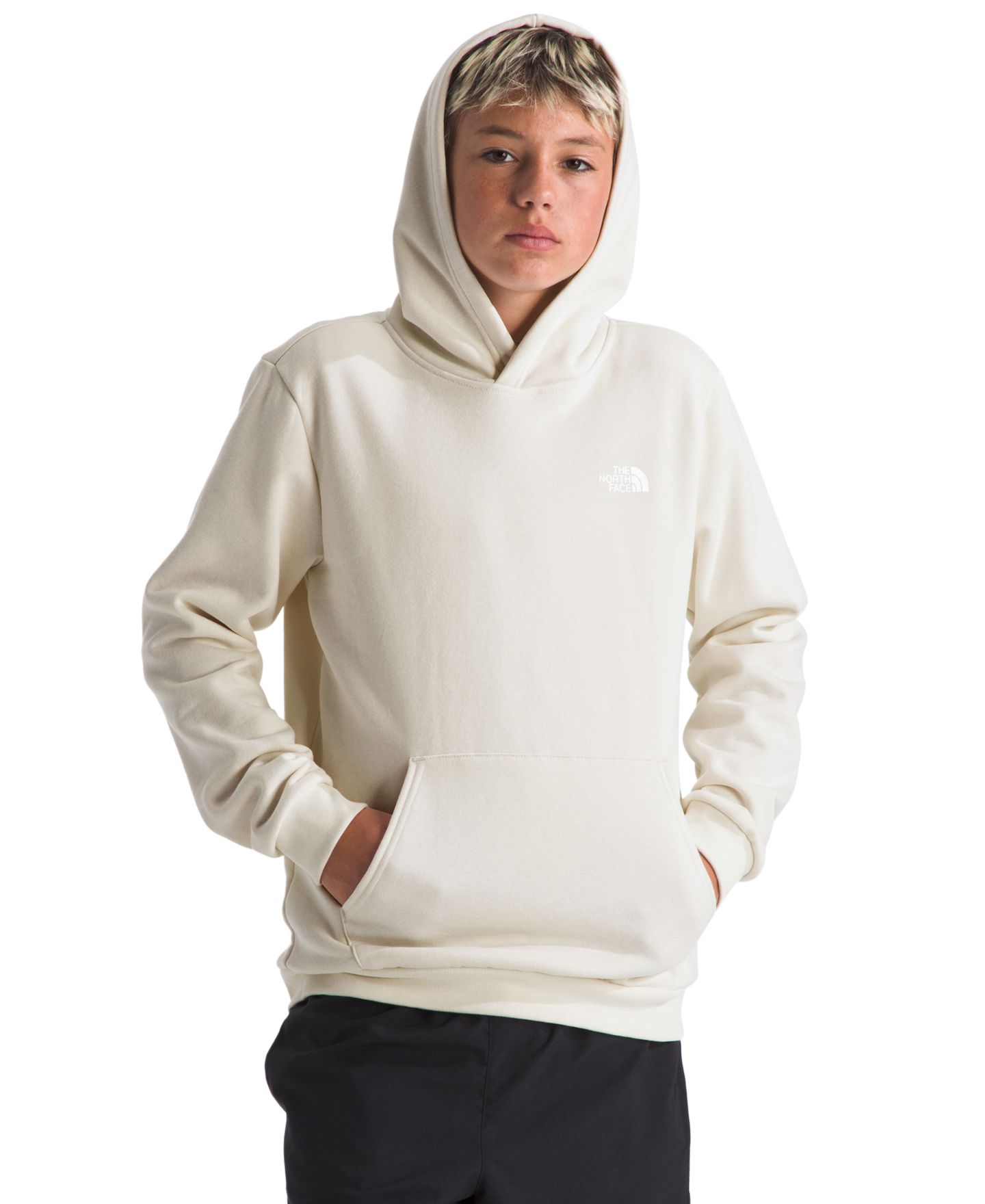 Детское худи The North Face Evolution Box NSE Pull-On, цвет: Белый дюнный — фото 3