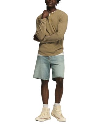 Men's Crewneck Pull-On Henley Shirt