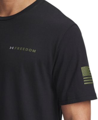 Men's Short-Sleeve Freedom Banner Graphic T-Shirt