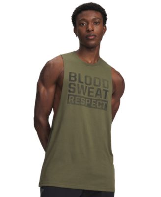 Men's Project Rock Blood Sweat Respect Sleeveless T-Shirt