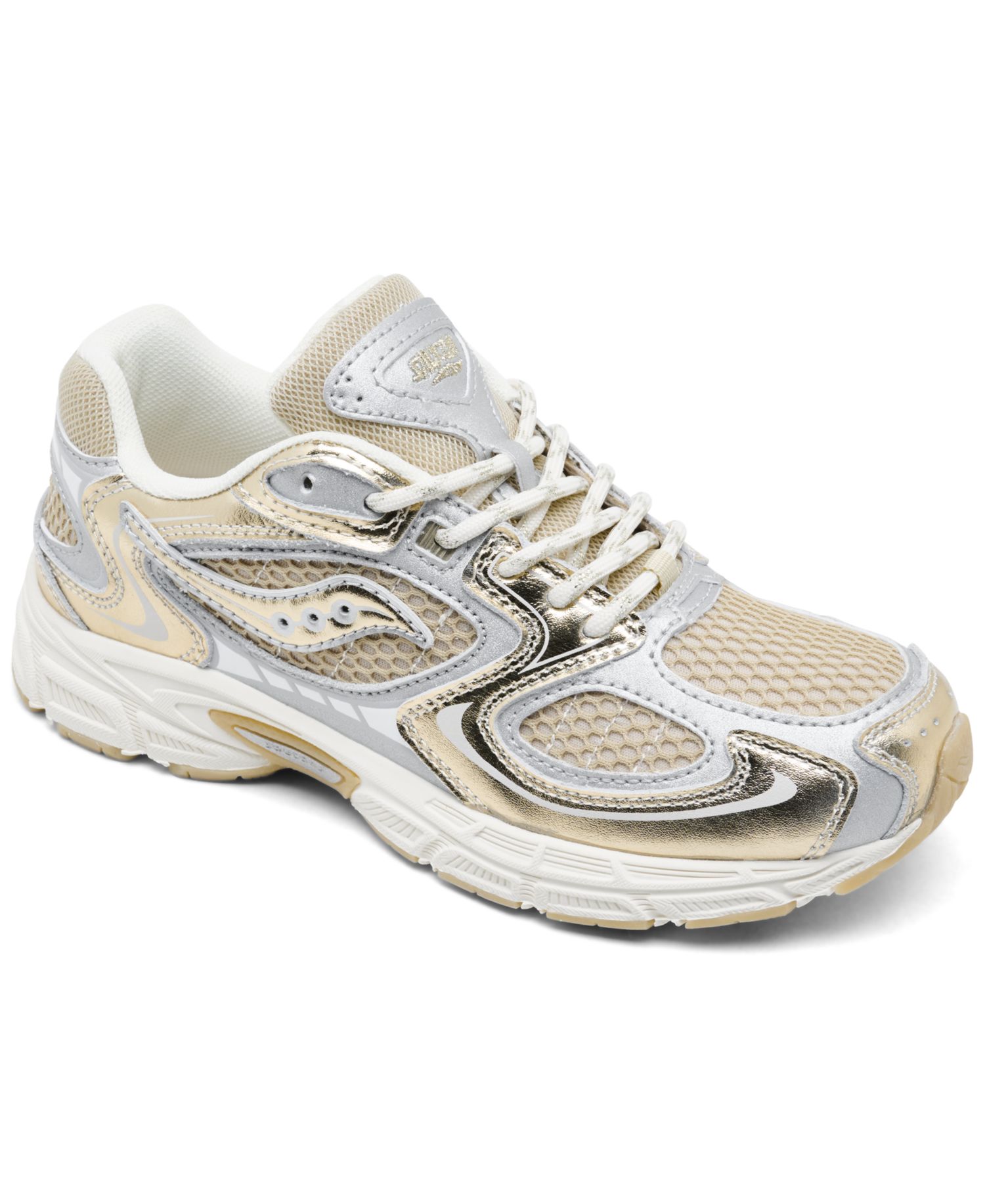 Big Kids Grid Jazz 9 Casual Sneakers from Finish Line