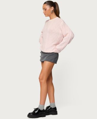 Women's Jessy Cable Knit Oversized Sweater