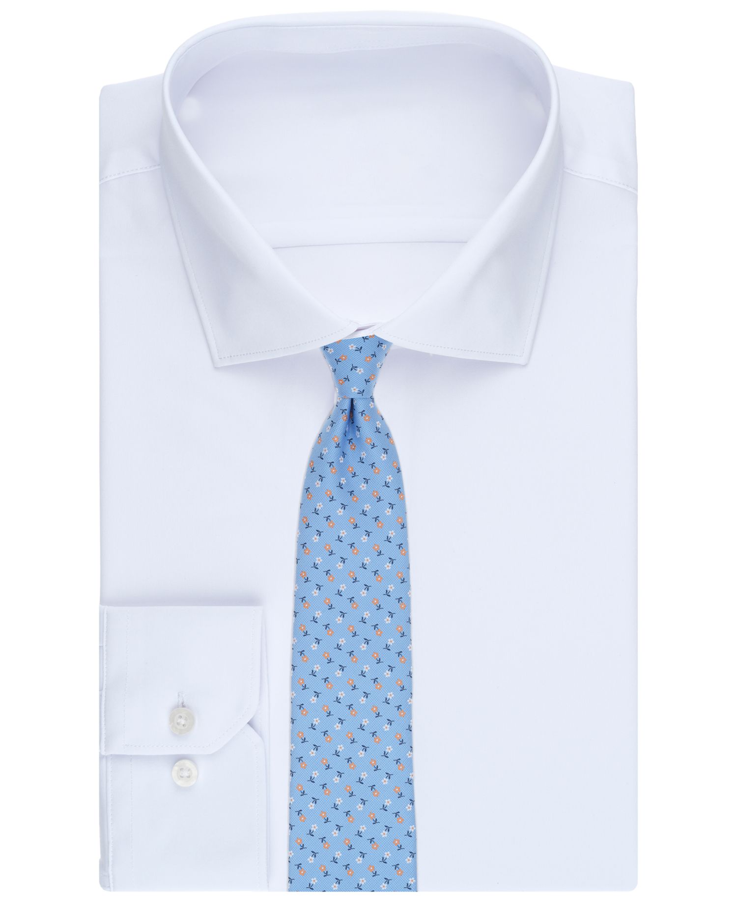 Men's Floral Pattern Tie