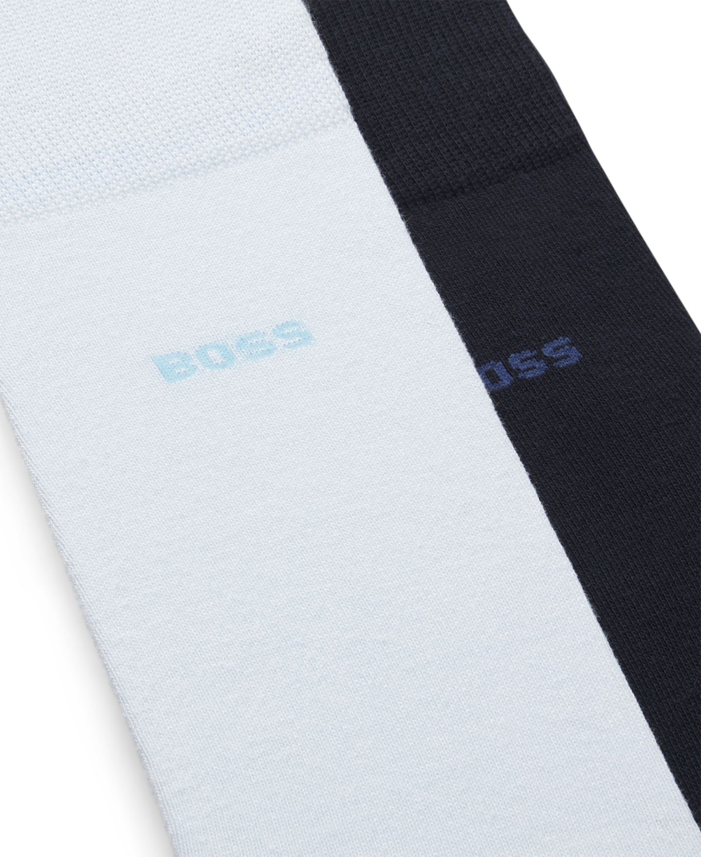 Носки для мужчин, 2 шт. — Hugo Boss, цвет: Синий / Тёмно-синий — фото 2