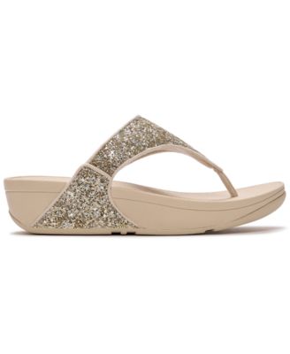 Women's Lulu Multi-Tonal Glitter Wedge Sandals
