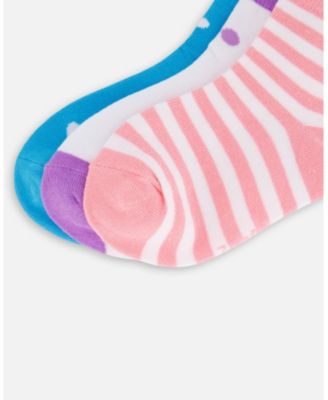 Girl Socks (3 Pairs) Striped