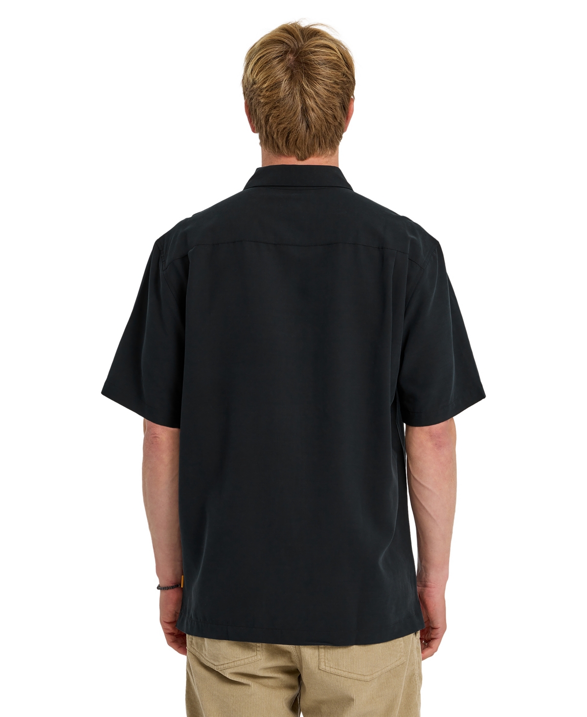 Quiksilver Waterman Men's Tahiti Palms Short Sleeve Shirt