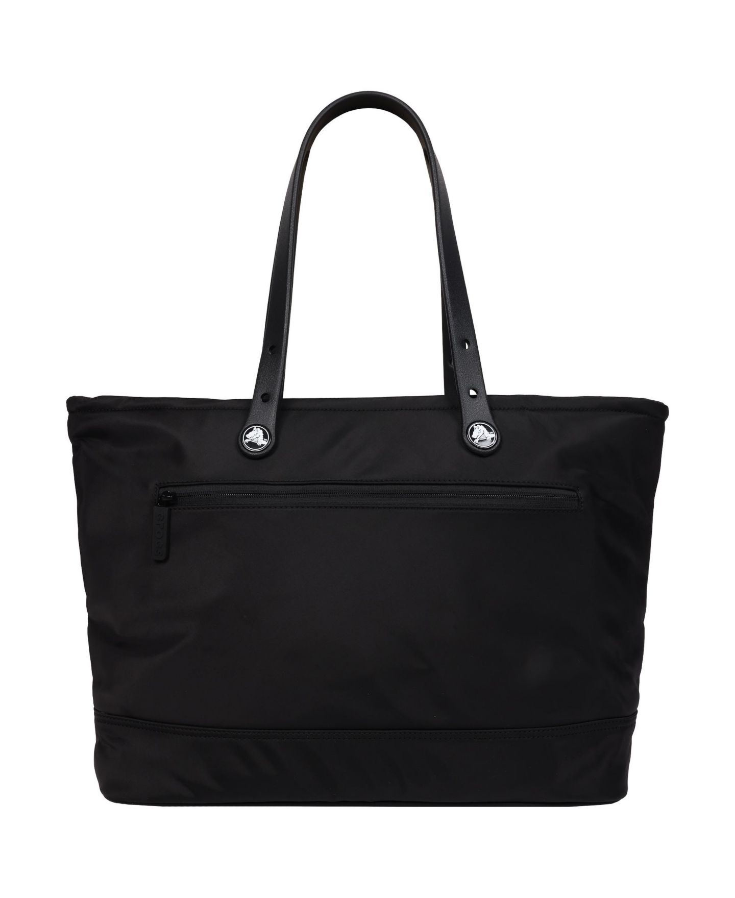Женская сумка Crocs Large Tote with Pockets, цвет: Чёрный — фото 4