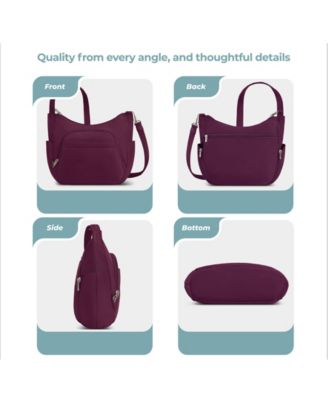 Anti-Theft Classic Crossbody Bucket Bag