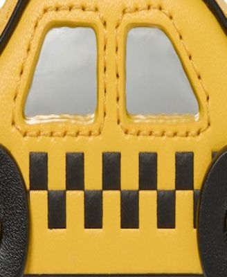 On a Roll Taxi Leather Bag Charm